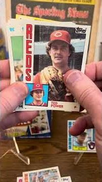 1984 Topps Baseball Wax Pack