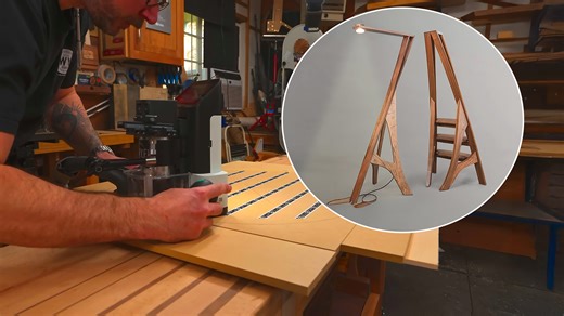 I built a stunning wooden lamp shade 💡