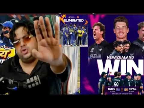 PAK ka indirect 😱 "Ghop Ghop" ho chuka hai | NZ vs SL Match Highlight || Ind semifinal |#abcricinfo