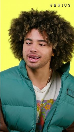 "I've been great in the past and I'm going to be great in the future" - 24kGoldn 💛 #Genius