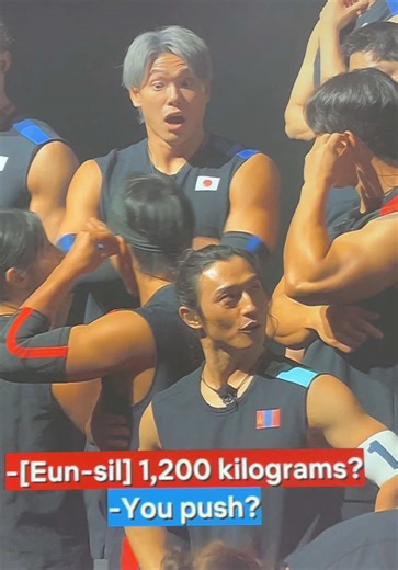 This is really a death match 😭 1200kg for 100 laps? Who is the person coming with this challenges for Physical Asia? They should be getting the 4.56 million dollars as prize money instead of Squid games, this is pure torture 😭😂 #fyp #explore #foryoupage #physical100 #physicalasia