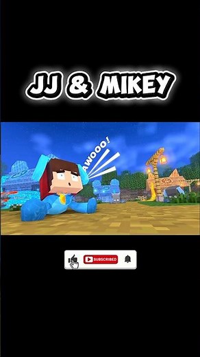 JJ and Mikey Water Dog and Fire Cat part 3 - JJ and Mikey Animation - Maizen Minecraft Animation