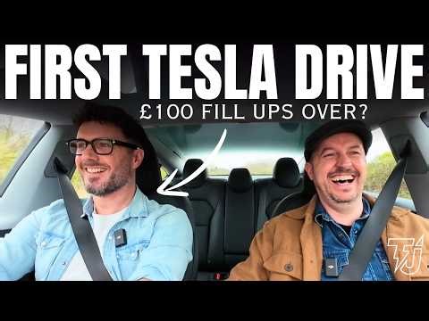 First Time in a Model 3 — Goodbye Petrol?