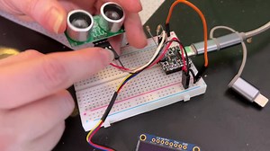 Quick demo for the RCWL I2C ultrasonic The RCWL sensor has a lil...
