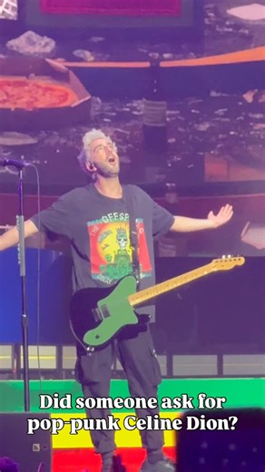 Clio Lilith on Instagram: "All Time Low delighted us with a heartfelt cover of “My Heart Will Go On.” 🌊🚢 Such a fun night! All Time Low, Everyone’s Talking! Tour. The O2 arena, London 2026 #AllTimeLow #PopPunk #O2Arena #LondonLiveMusic #concert"