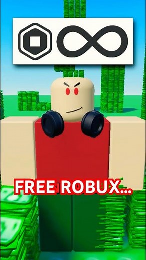 This Player Found An INFINITE Robux Glitch... (Roblox)