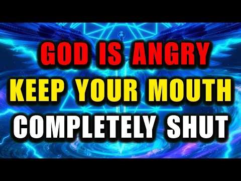 🛑CHOSEN ONE God Is FURIOUS — He Said Close Your Mouth And Don't Say A Word TO A SINGLE PERSON 👁️