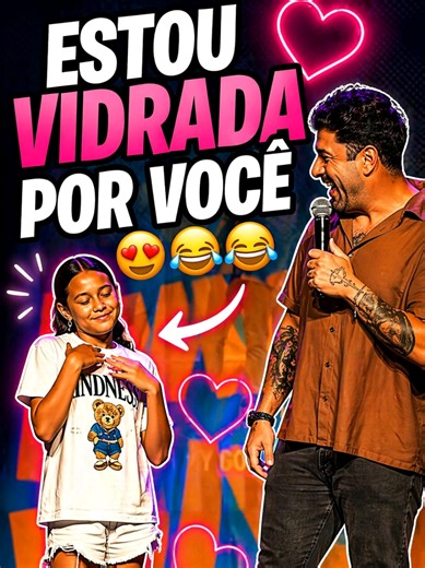 Estou vidrado por você😂😂😂