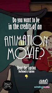 Do YOU want to see your name in the credits of a hand-drawn animation...