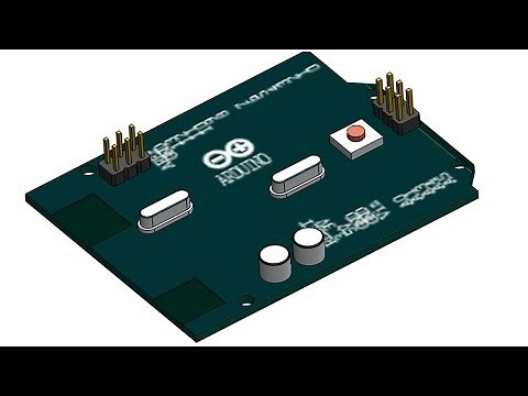 SolidWorks F Tutorial #107: Arduino Board Drawing