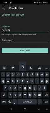 Two-step identification in the HANDY TARADAR system