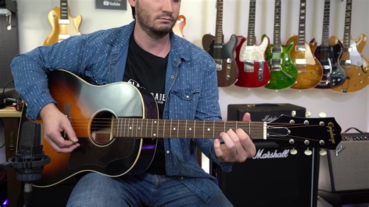 Epiphone Masterbult J45全单电箱吉他