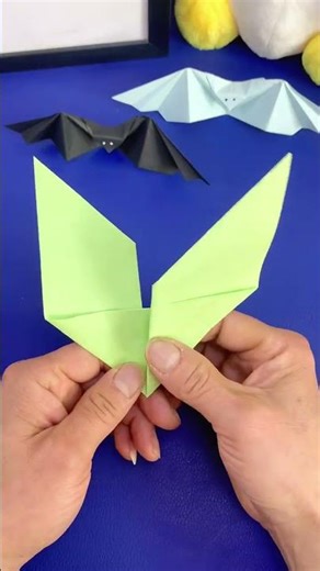 Fold a Flapping Bat Origami: Creative Folding Fun
