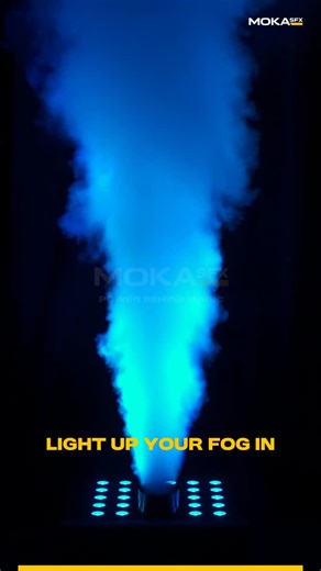 MOKA SFX on Instagram: "🚀 NOVA FOG JET — The Future of Stage Effects CO₂ tanks? Forget them. The NOVA Fog Jet blasts fog up to 15 meters high — no gas needed. With 24 RGBA LEDs, it paints your fog in any color. Built from stainless steel, IP-rated, and easy to control with DMX or remote. 💨 8-second burst | Half or full power | 3L quick-connect oil tank Lightweight. Powerful. Weatherproof. 🔥 Take your show higher with MOKA SFX NOVA Fog Jet #StageFX #FogMachine #EventGear #