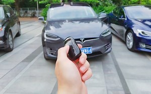 特斯拉model X试驾