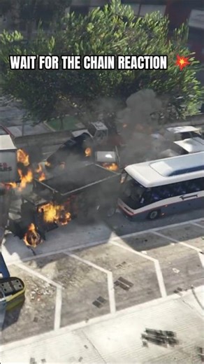 Biggest Chain Explosion Ever in GTA?..