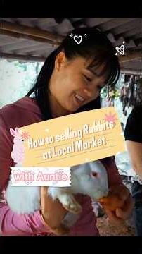 How to Sell Rabbits Quickly at the Local Market #asmr #farming #gardening #slowliving #villagelife
