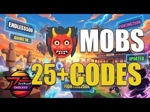 ANIME FIGHTING SIMULATOR: ENDLESS CODES 🤯MOBS🤯| ROBLOX 25+ CODES 👑🎁