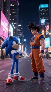 Goku vs Sonic: Ultimate Speed Clash! 🔥⚡