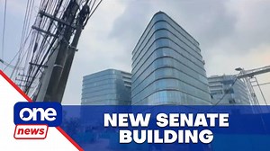 New Senate building construction continues #OneNewsNow | Senator Alan Peter Cayetano says the construction of the new Senate building in Taguig City will push through despite a halt order. | ONE News