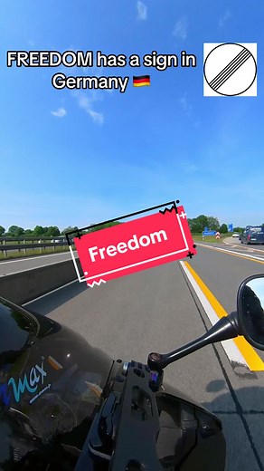 German Autobahn is where you find your Freedom ❤️‍🔥 #autobahn🇩🇪 #motorbikelife #emptystreets #motorbike