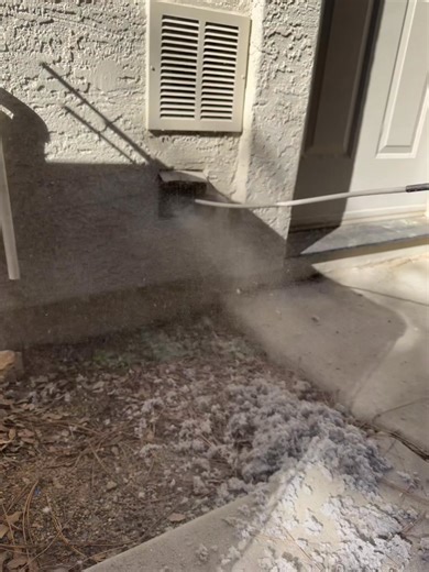 Just look 👀 at all the trapped lint in this dryer vent! Even when cleaning the filter after every load, the line between your dryer and the dryer termination still needs to be cleaned out. 🔥 The National Fire Prevention Association recommends having a dryer vent done at least once a year. (Visit nfpa.org or check the comments for more info) ✨Arrowseal is a veteran owned, local business with excellent reviews. (Check out our 5 star rating on Google) Since 2012, we've been dedicated to improving
