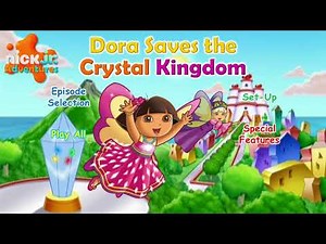 Dora Saves the Crystal Kingdom DVD Menu