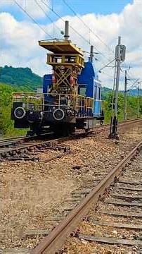 Drezină Pantograf #tren #cfr #train #drezina #pantograph #nasaud #railcar #traindriver #ldegm#shorts