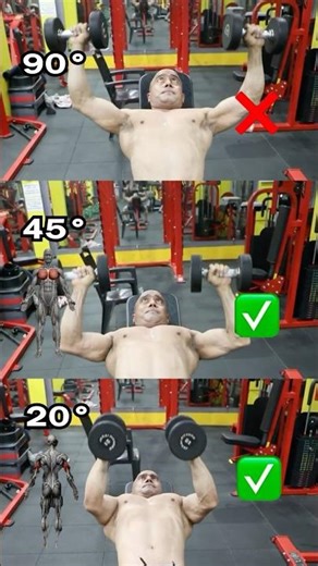 "Master the Dumbbell Bench Press: Perfect Form in 60 Seconds!" #shrots #fitness #motivation