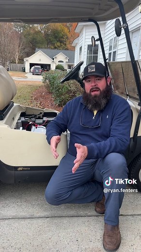 Golf Cart Lithium Battery Install #lithium #lithiumbattery #golfcart #golfcartlithiumbattery #lithiumbatteryconversion #diy #instal #fyp
