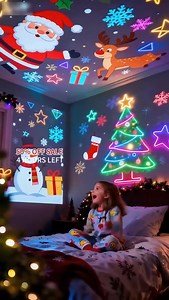 🎄 Transform any room instantly with the LED Christmas Projection Lamp! 🚨 ✨ Just plug it in and watch your space turn into a Christmas Wonderland 💥 Features 16 dazzling patterns like snowflakes and reindeer, covering entire rooms with moving holiday lights. 🔥 Compact but impactful: it's the quickest way to make your home feel 10× more festive. 🎄 USB-powered for use anywhere—bedroom, living room, or even your car. 💝 Perfect for taking Christmas cheer wherever you go! 🛒Shop Now👇 | Alexandra