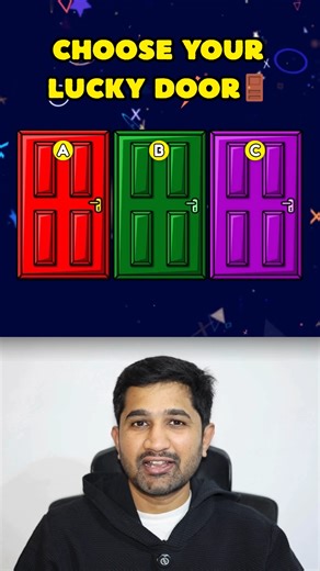 DADA's Challenge on Instagram: "Are you Lucky Today?🍀🤞🏻 Choose Your Door🚪"