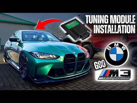 BMW G80 M3 S58 Chip Tuning Box Installation