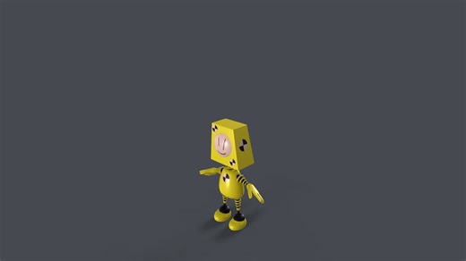 Space 3D Robot Characer Modeling and Animations Design, 3DS_MAX