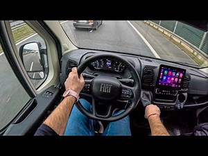 NEW Fiat Ducato 2026 | 2.2L Multijet 178 HP | POV Test Drive