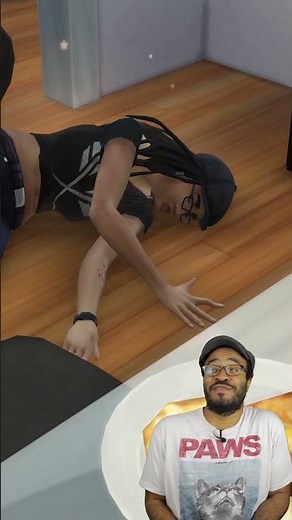 Your sims can fatally starve in the Sims 4! #shorts #thesims4