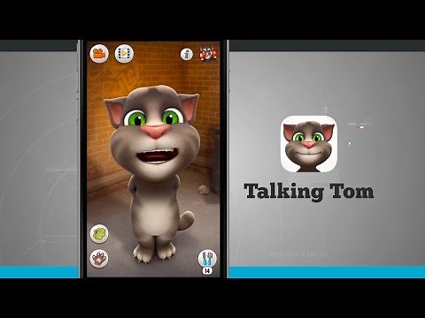 Talking Tom iPhone App Demo