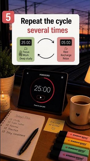What is the Pomodoro Method? 🍅 Study Better in 25/5 Minutes