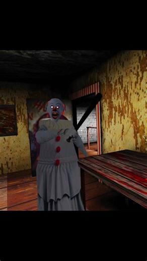 Pennywise granny vs freeze trap bed glitch 🥶🤯 #shorts #granny #trending