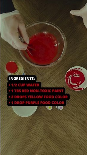 Fake Blood Tutorial