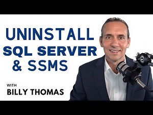 SQL Server Uninstall and SSMS from Windows 11 with Billy Thomas ALLJOY Data