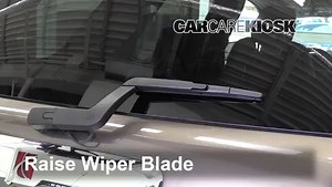 Rear Windshield Wiper Blade Change: 2008 Saturn Outlook XE 3.6L V6