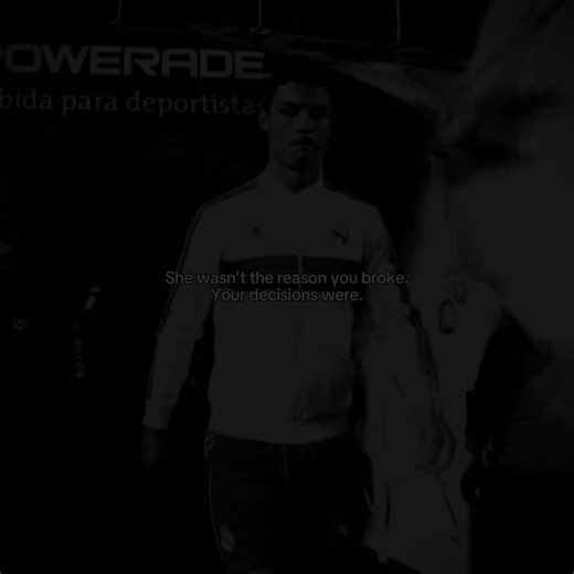 Pain follows decisions, not people. #ronaldo #motivation #mindset #mentality #fyp