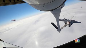 Flying with F-22 fighters patrolling the Arctic: exclusive