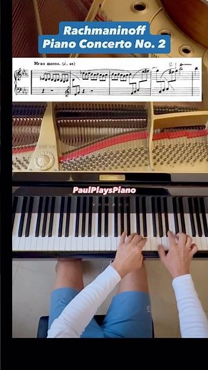 Practicing Rach 2, 3rd movement ❤️🎹