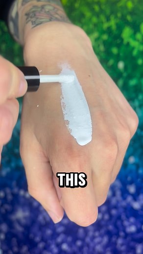 This MIGHT make you pregnant…🫄 KIDDING. It’s just a super concentrated white lip tint. Do you guys think this product has any potential?🤍🖤🤍 | Chaotic Cosmetics