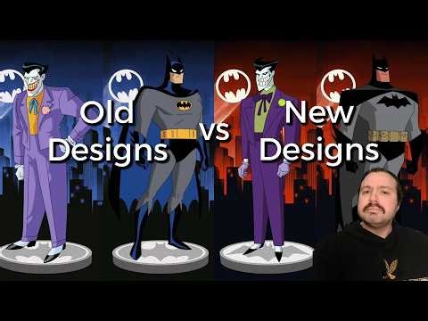 Old vs New: BATMAN THE ANIMATED SERIES Character Designs