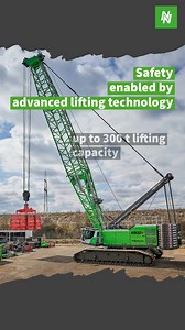 Safety is paramount in any heavy-duty operation. The SENNEBOGEN Heavy-Duty Crane comes equipped with the latest safety features and complies with the highest industry standards. Protect your crew and assets with our top-of-the-line safety measures. | Sennebogen Asia Pacific | Facebook