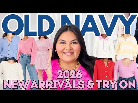 OLD NAVY NEW ARRIVALS 2026! Old Navy Try On Haul & Fashion Finds! #oldnavy #plussizefashion