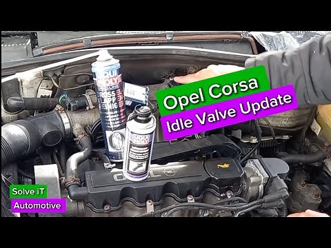 Opel Corsa Utility 1.4i Idle Valve Update